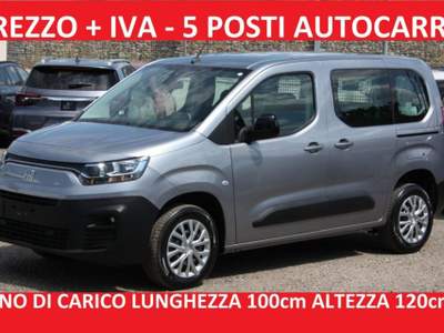 Fiat Doblò Doblò 1.5 BlueHdi 100CV Combi N1 5 POSTI AUTOCARRO Bianco usata Bernalda