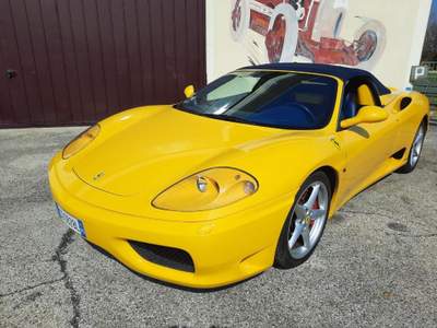 Ferrari 360 Spider F1 Giallo usata RONCADE