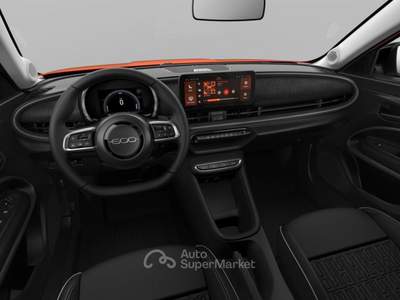 Fiat 600 Hybrid MHEV POP+ICON+LA PRIMA+SPORT Arancione usata Fara Gera d'Adda