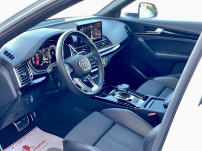 Audi Q5 40 TDI MHEV S-Line Quattro (Tetto/APP/Retro/Navi) Bianco usata Castellaneta
