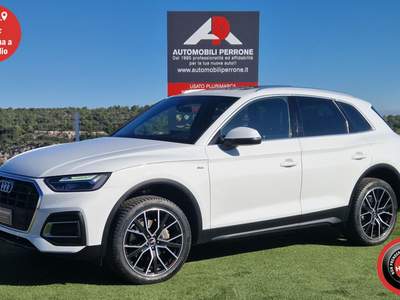 Audi Q5 40 TDI MHEV S-Line Quattro (Tetto/APP/Retro/Navi) Bianco usata Castellaneta