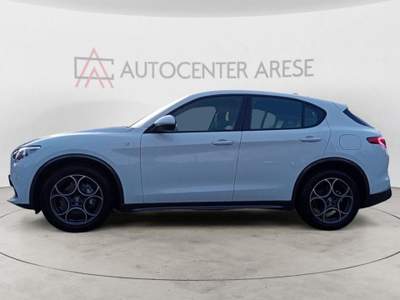 Alfa Romeo Stelvio 2.2 Turbodiesel 210 CV AT8 Q4 Ti Bianco usata CARONNO PERTUSELLA