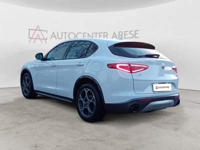 Alfa Romeo Stelvio 2.2 Turbodiesel 210 CV AT8 Q4 Ti Bianco usata CARONNO PERTUSELLA