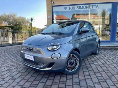 Fiat 500 Icon Berlina 42 kWh - AZIENDALE Grigio usata Cadrezzate con Osmate