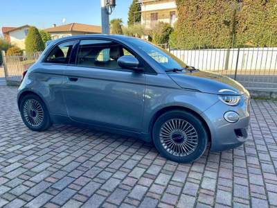 Fiat 500 Icon Berlina 42 kWh - AZIENDALE Grigio usata Cadrezzate con Osmate