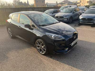 Ford Fiesta 1.0 Ecoboost Hybrid 125 CV 5 porte ST-Line Nero usata Lodi