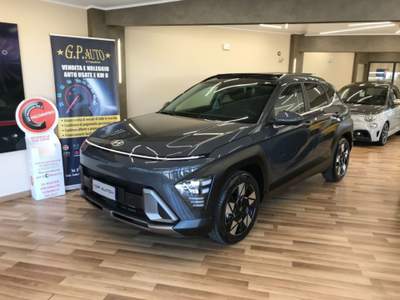 Hyundai Kona 1.0 T-GDI Hybrid 48V iMT XClass Grigio usata Santa Maria di Licodia