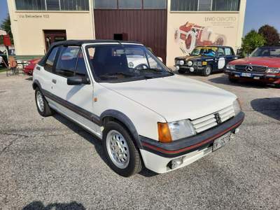 Peugeot 205 CTI 1600 Cabriolet Bianco usata RONCADE