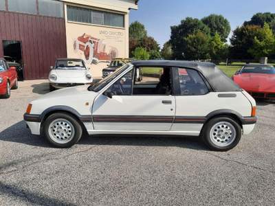 Peugeot 205 CTI 1600 Cabriolet Bianco usata RONCADE