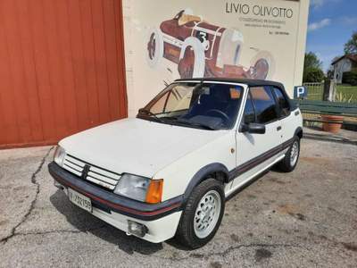 Peugeot 205 CTI 1600 Cabriolet Bianco usata RONCADE