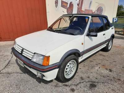 Peugeot 205 CTI 1600 Cabriolet Bianco usata RONCADE