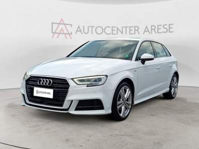 Audi A3 SPB 30 TDI Admired Bianco usata CARONNO PERTUSELLA