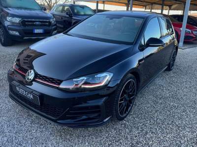 Volkswagen Golf VII Performance 2.0 230 CV TSI 5p TETTO/TELECAMERA Nero usata San Polo di Piave