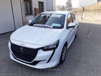 Peugeot 208 208 BlueHDi 100 S&S 5p. Active PacK AUTOCARRO 2 POSTI AUTOVETTURA 2 POSTI Bianco usata Stradella