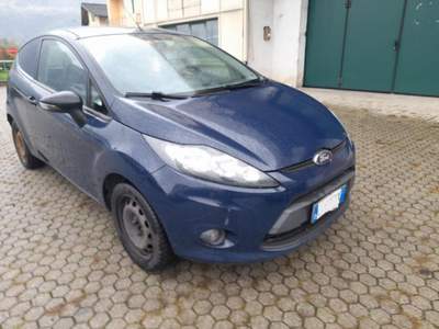 Ford Fiesta 1.4 TDCi 70CV 3 porte Van Blu/Azzurro usata PIURO