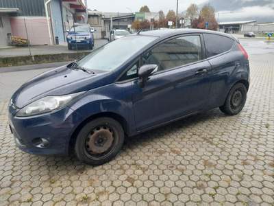 Ford Fiesta 1.4 TDCi 70CV 3 porte Van Blu/Azzurro usata PIURO