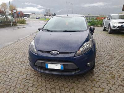 Ford Fiesta 1.4 TDCi 70CV 3 porte Van Blu/Azzurro usata PIURO