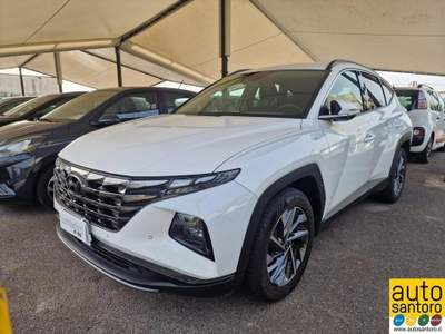 Hyundai Tucson 1.6 CRDi 136CV 48V DCT XLine Bianco usata Salerno