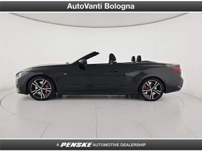 BMW Serie 4 420i d 48V Cabrio Msport Nero usata Granarolo dell'Emilia