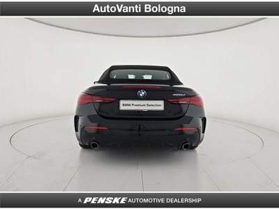 BMW Serie 4 420i d 48V Cabrio Msport Nero usata Granarolo dell'Emilia