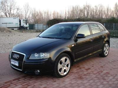 Audi A3 SPORTBACK 2.0 TDI 140 CV Nero usata Rimini