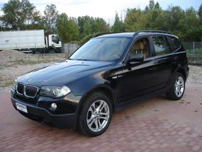 BMW X3 2.0d 177CV AUTOMATICA Nero usata Rimini