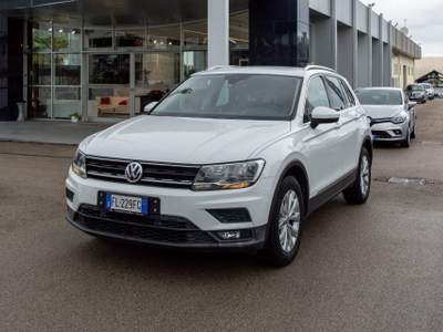 Volkswagen Tiguan 2.0 TDI SCR DSG 4MOTION Business BMT Bianco usata Fondi