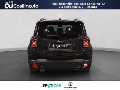 Jeep Renegade 1.6 Mjt 120 CV Limited MY19 Nero usata Sala Consilina