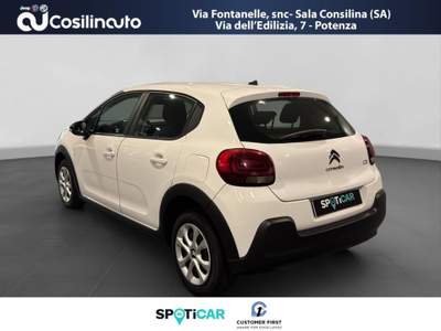 Citroen C3 BlueHDi 100 CV S&S Shine Pack MY21 Bianco usata Sala Consilina