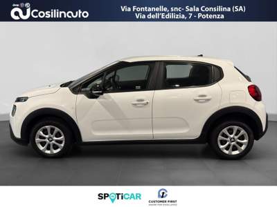 Citroen C3 BlueHDi 100 CV S&S Shine Pack MY21 Bianco usata Sala Consilina
