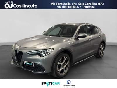 Alfa Romeo Stelvio 2.2 Turbodiesel 190 CV AT8 Q4 Sprint MY20 Grigio usata Sala Consilina