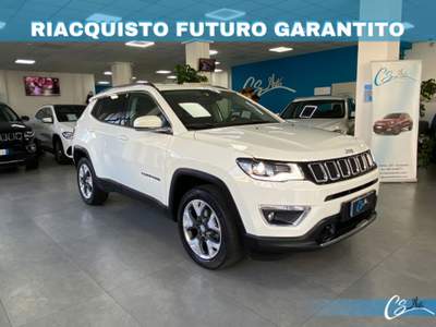 Jeep Compass 2.0 mjt Limited 4wd 140cv auto Bianco usata Carlentini