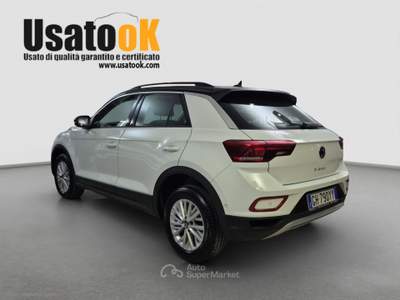 Volkswagen T-Roc T-Roc 1.0 TSI Life NUOVA VERSIONE RESTYLING Bianco usata AVIGLIANA
