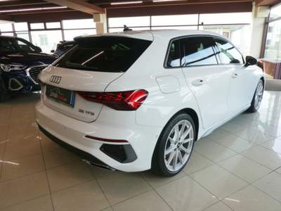 Audi A3 35 1.5 TFSI 150 Cv S-LINE Int e Est - LED, Camera Bianco usata Boves