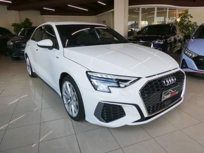 Audi A3 35 1.5 TFSI 150 Cv S-LINE Int e Est - LED, Camera Bianco usata Boves