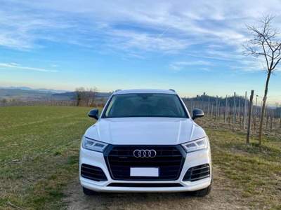 Audi Q5 40 TDI quattro S tronic S line plus Bianco usata Moncalvo
