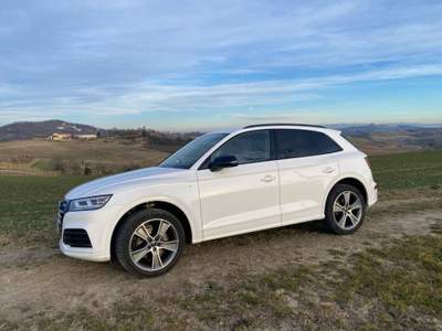 Audi Q5 40 TDI quattro S tronic S line plus Bianco usata Moncalvo