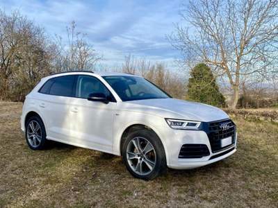 Audi Q5 40 TDI quattro S tronic S line plus Bianco usata Moncalvo
