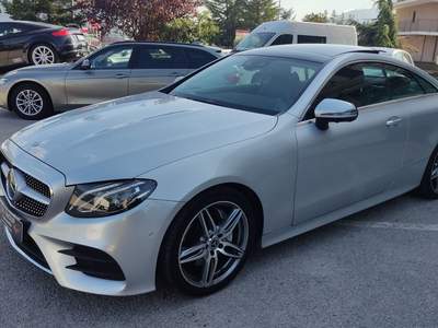 Mercedes-Benz Classe E E220 CDI 194 CV AMG Coupé Argento usata Serre