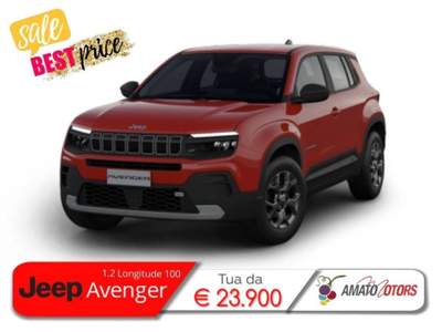 Jeep Avenger 1.2 turbo Longitude fwd 100cv usata Mazzarrone