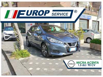 Nissan Micra 1.5 dci Acenta 90CV Grigio usata Zafferana Etnea