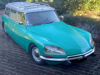 Citroen DS ID 20 F Break 8Posti 1972 iscritta ASI Verde usata Reggio Emilia