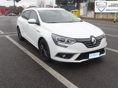 Renault Mégane Mégane Sporter dCi 8V 110 CV EDC Energy Business Bianco usata Roma