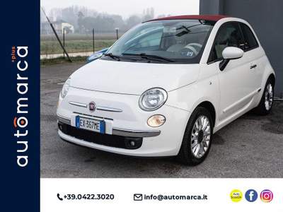 Fiat 500 C 1.2 Lounge Bianco usata Silea