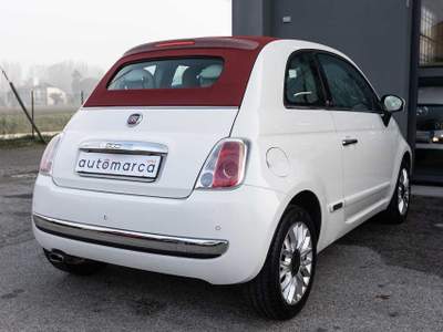 Fiat 500 C 1.2 Lounge Bianco usata Silea