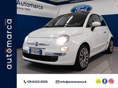 Fiat 500 1.2 Lounge Bianco usata Silea