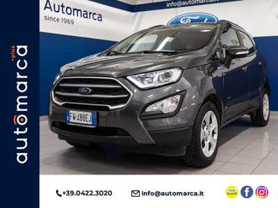 Ford EcoSport 1.0 EcoBoost 100 CV Plus Grigio usata Silea