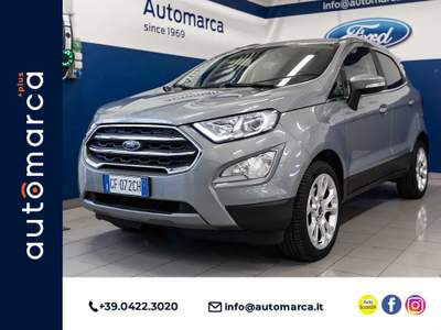 Ford EcoSport 1.0 EcoBoost 125 CV Start&Stop Titanium Grigio usata Silea