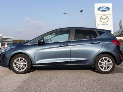 Ford Fiesta 1.1 75 CV 5 porte Titanium Blu/Azzurro usata Silea