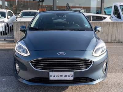 Ford Fiesta 1.1 75 CV 5 porte Titanium Blu/Azzurro usata Silea